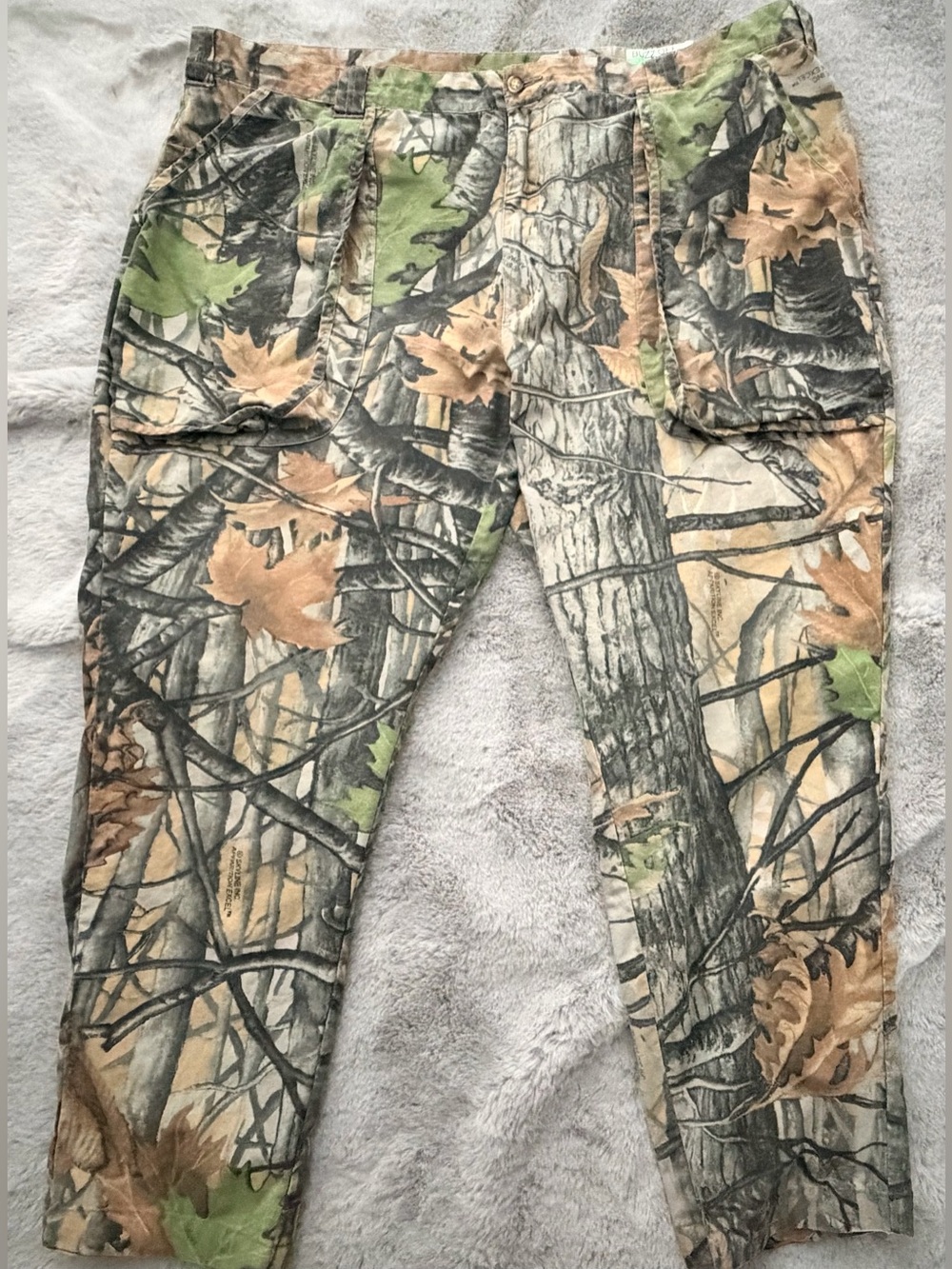 Vintage Orvis Buzz Off Camo Hunting Pants Apparition Excel - Size 46